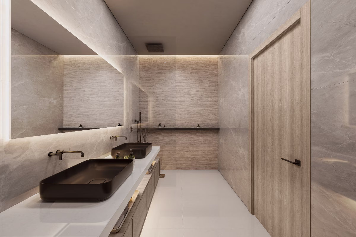 3BHK Master Washroom