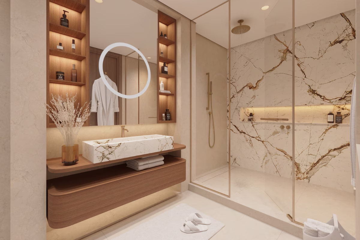 Ocean House by Ellington -typical bathroom