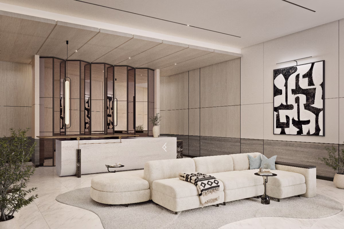 One River Point_Lobby Reception