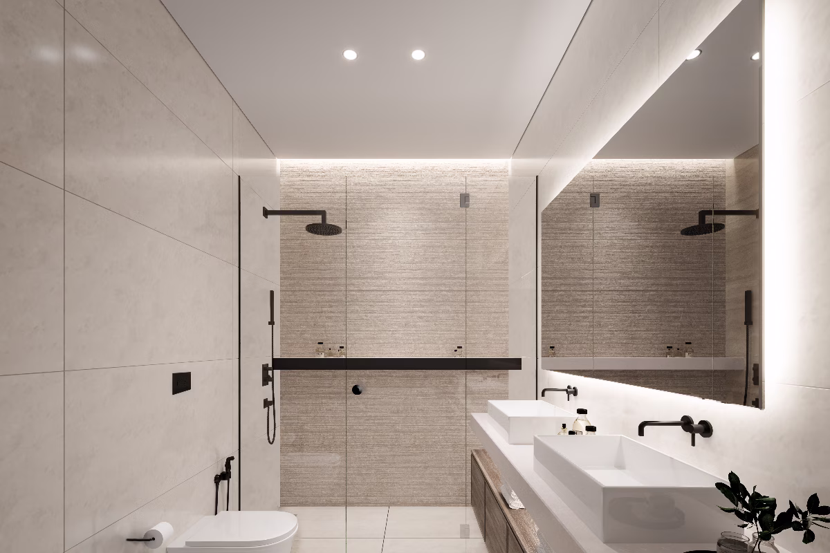 Townhouse Master Bathroom
