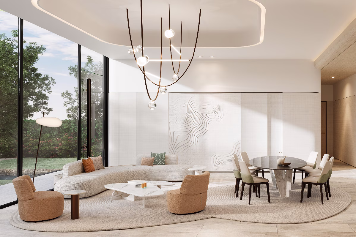 Chalet living room 02