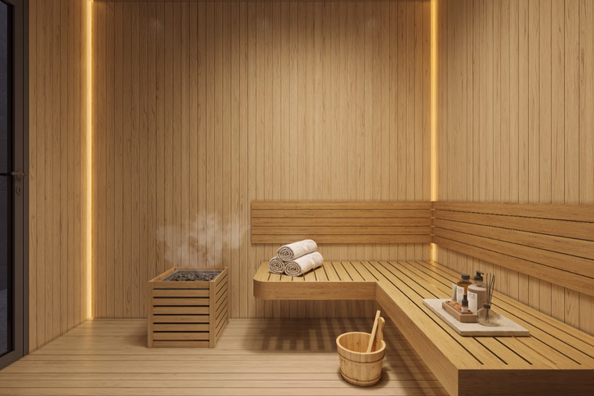 12. Sauna Room