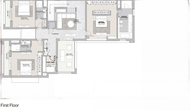 Elwood Villas – 4BR Villa (First Floor)