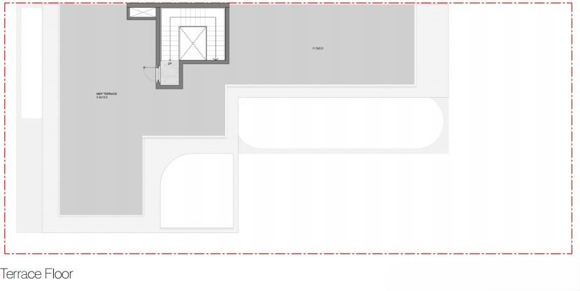 Palm Grove Villa -4BR Floor Plan (Terrace Floor)