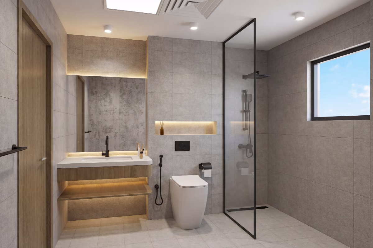 AMWAJ_3BR-Master bathroom