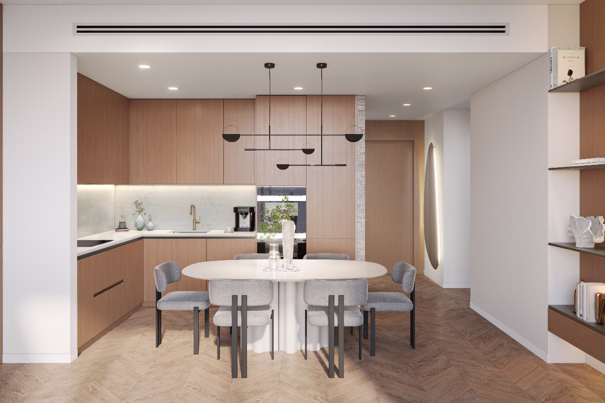 The Residences at Sheraton Al Marjan Island – kitchen