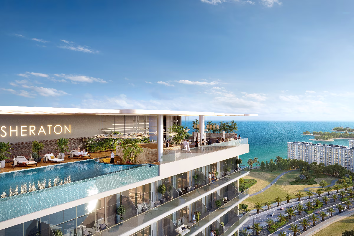 The Residences at Sheraton Al Marjan Island – rooftop pool 1