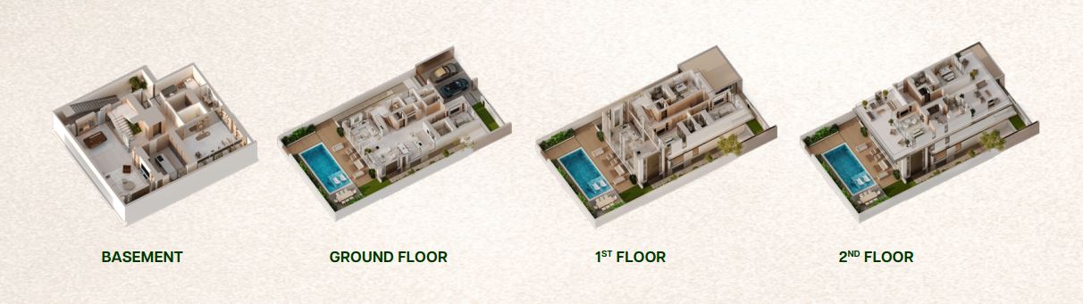 5BR Grand Mansion -Floor Plan