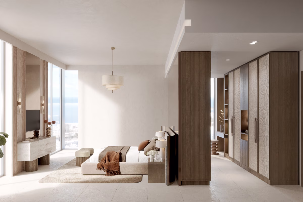 Portside Square – Master Bedroom Wardrobe